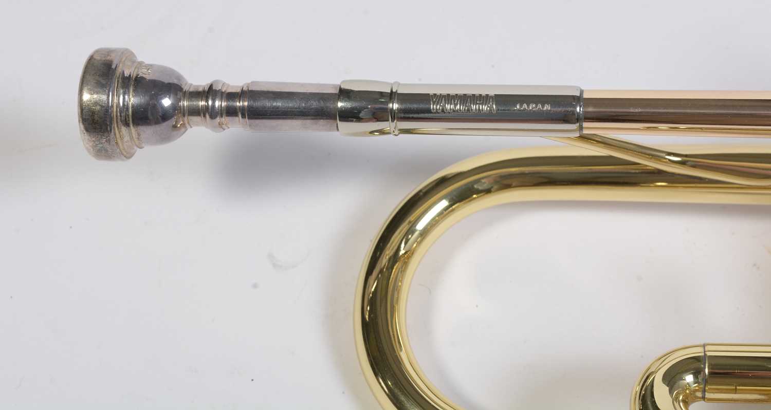 Yamaha 2320E Bb trumpet, cased - Image 3 of 13