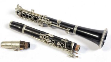 Selmer Sterling Bb clarinet, cased