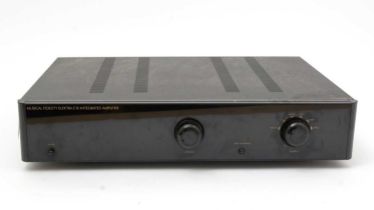 A Musical Fidelity E10 amplifier