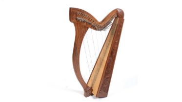 A Celtic harp