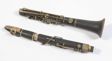 A blackwood clarinet