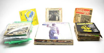 Punk 7" singles and other 7" and 12" records