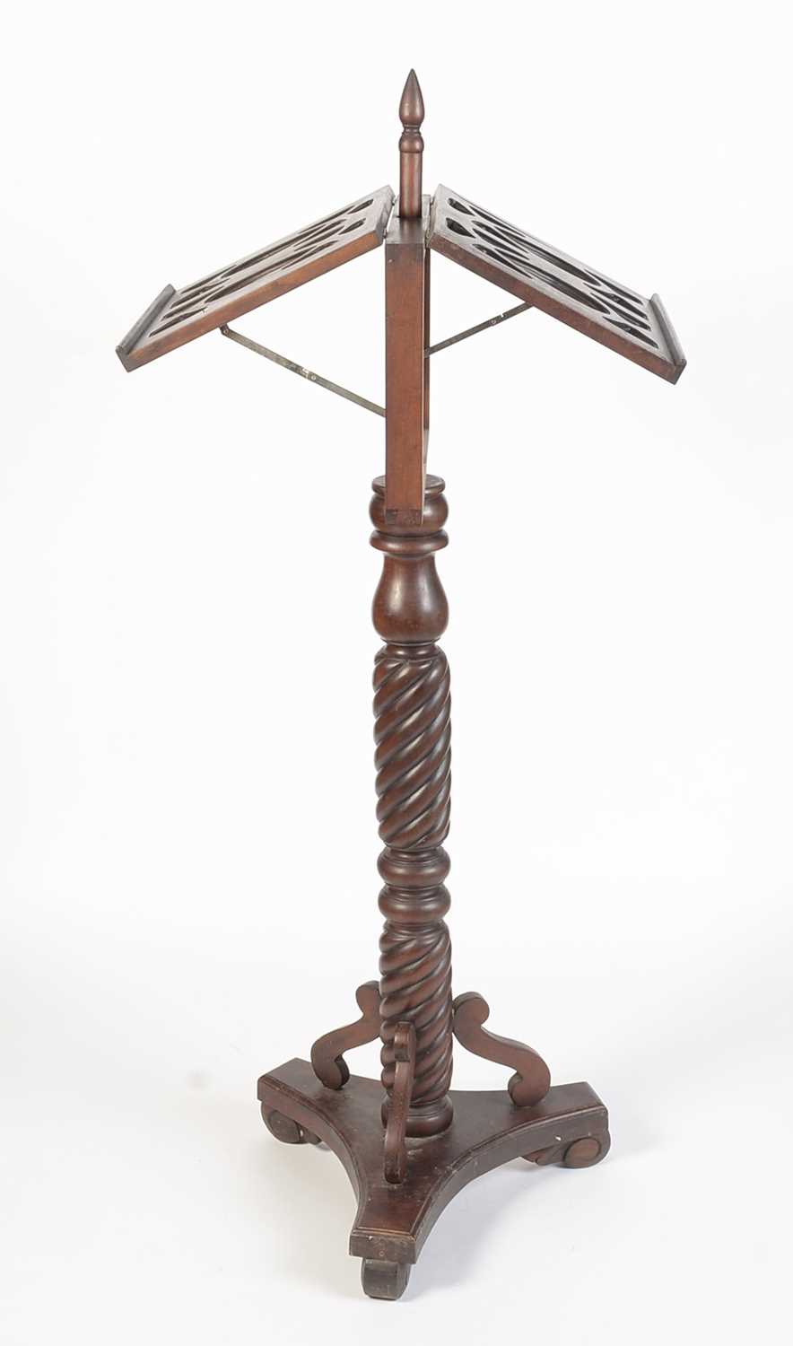 Mahogany duet stand - Image 5 of 9