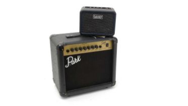 Park G10R practice amp and a Laney Nexus practice amp