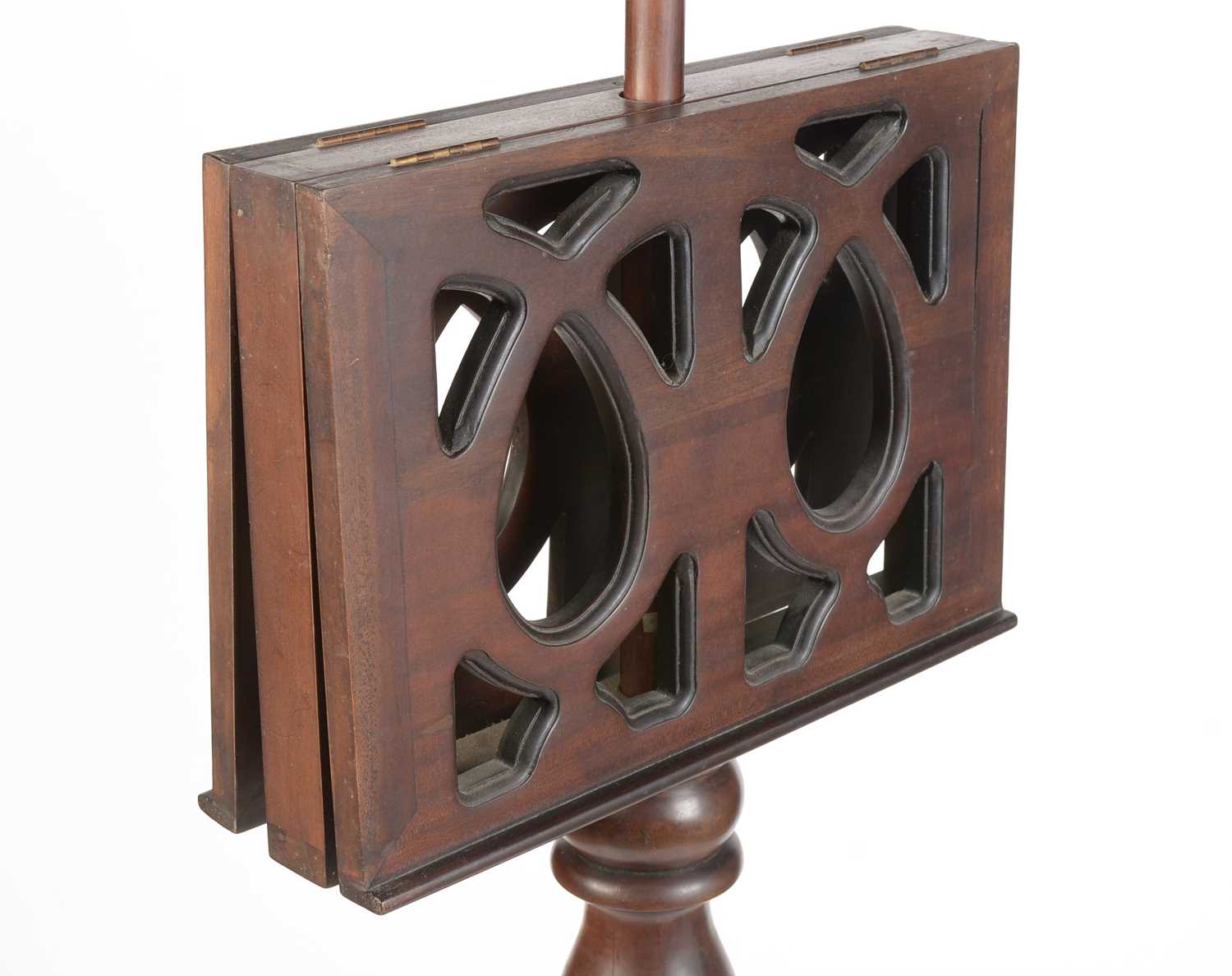 Mahogany duet stand - Image 8 of 9