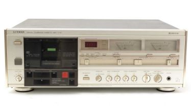 A Luxman K-03 cassette deck