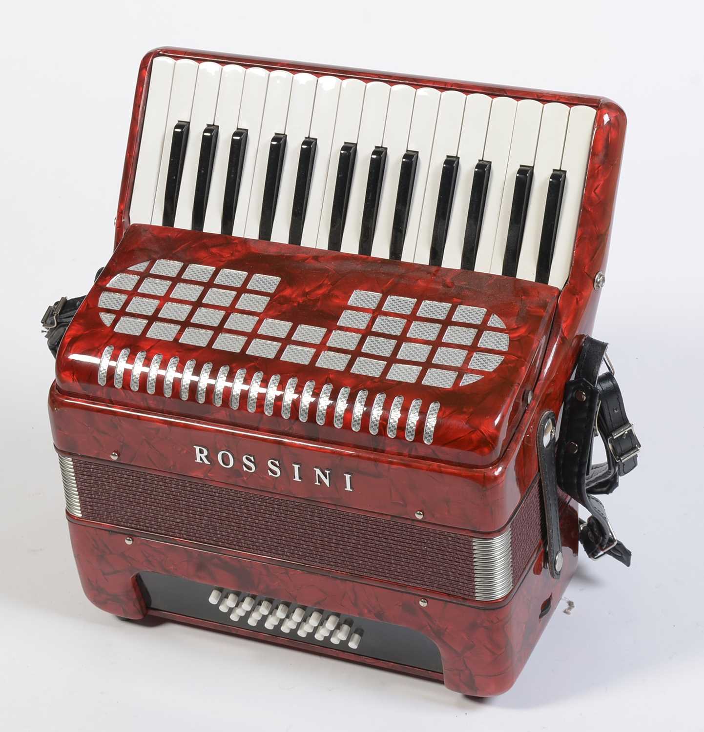 A Rossini 24 bass accordion - Image 2 of 9