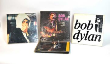 8 Unofficial foreign pressings of Bob Dylan LPs