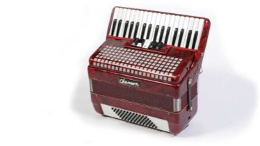 Chanson 72 bass piano accordion