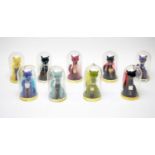 A collection of Max Factor "Sophisti-cat" perfume presentations