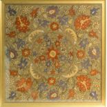 An Edwardian Arts and Crafts wall hanging