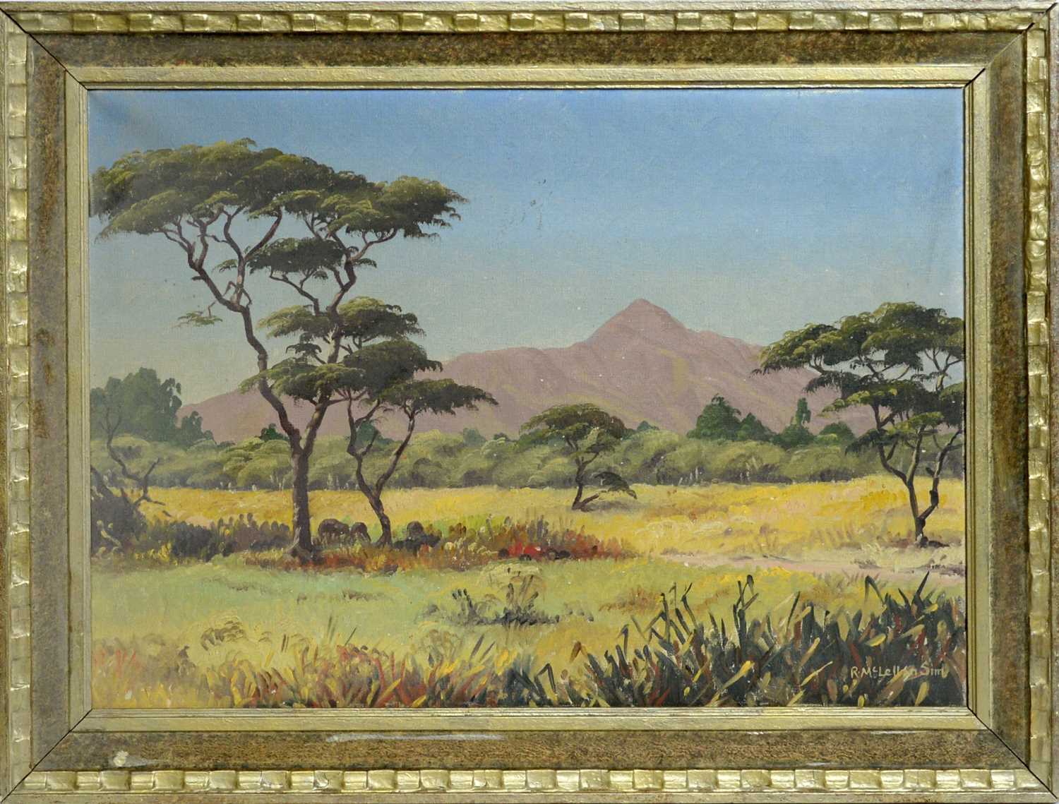 Robert Lewis McLellan-Sim - South African Landscape | oil