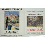 After Marie Tissot, et al - An autographed exhibition poster | signed lithograph