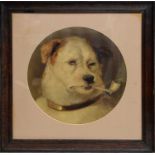 After Sir Edwin Henry Landseer - A Quiet Pipe | chromolithograph