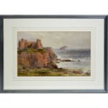 Edward Tucker Jr / Edward Arden - Tantallon Castle | watercolour