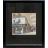 Charlie Rogers - Victoria Pub, Coatsworth Road, Gateshead | watercolour