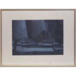 Norman Stevens - Painswick, Moonlight | limited edition etching with aquatint