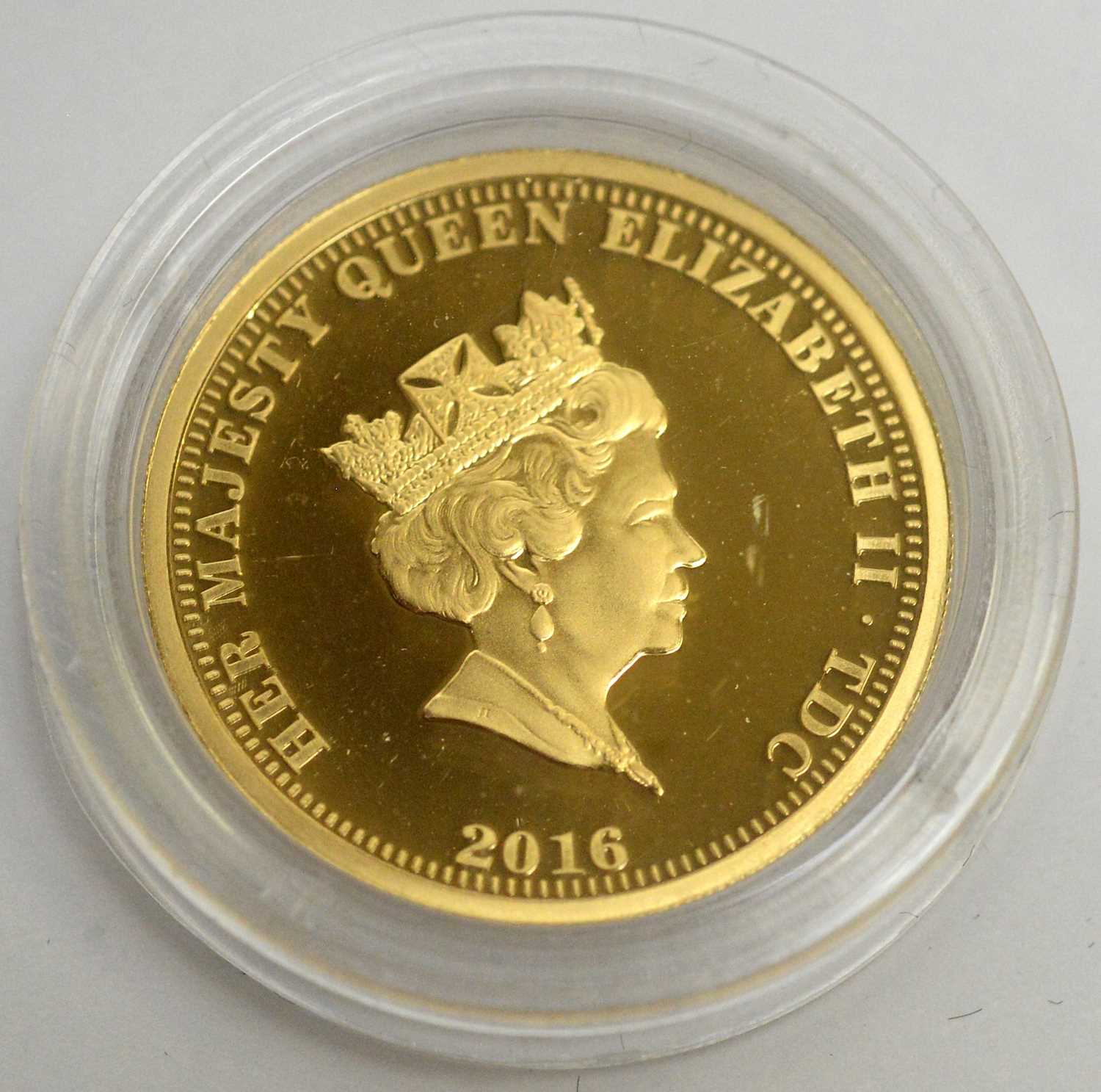 The Five Portraits of Her Majesty Quees Elizabeth II 90th Birthday Sovereign Set - Image 3 of 5