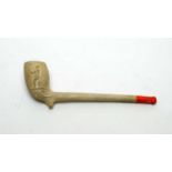 A 19th Century clay pipe of boxing interest