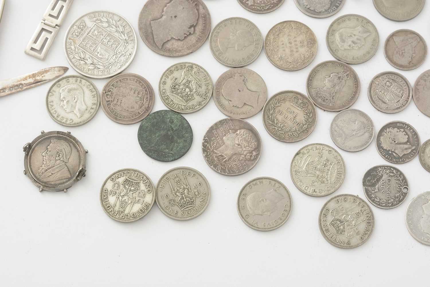 A selection of coins, and silver items - Image 3 of 6