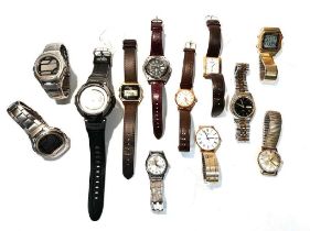A selection of wristwatches