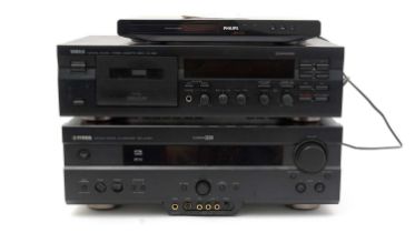 Yamaha and Philips hi-fi separates