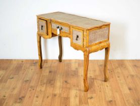 Jianshang Furniture: a vintage bamboo writing desk