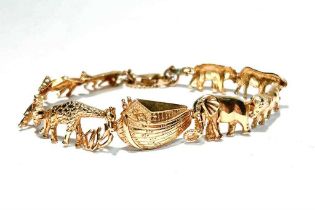 A Noah's Ark bracelet