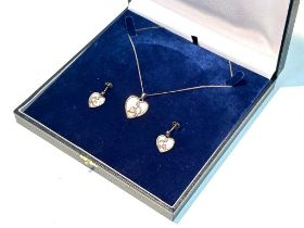 Clogau necklace and earrings