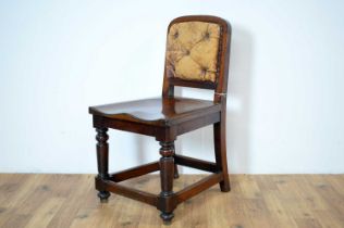 A substantial 19th Century mahogany chair