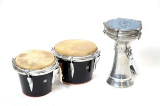 Bongos and Turkish drum