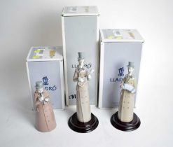 A Lladro ceramic table bell band