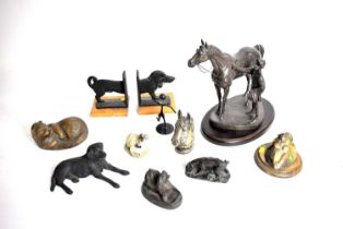 A collection of animal figures