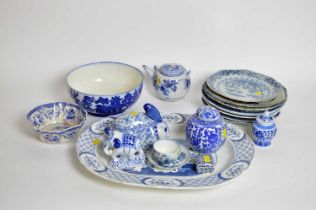 A collection of Oriental and other ceramics