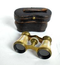 Two pairs of opera glasses and other spectacles