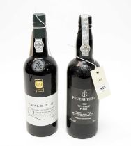 Two bottles of Vintage Port