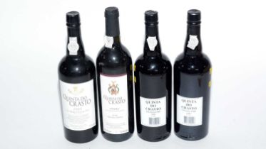 Four bottles of Quinta do Crasto