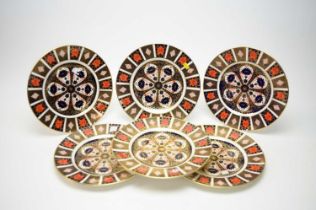 A collection of Royal Crown Derby ‘Old Imari’ plates