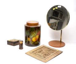 A selection of treen collectibles