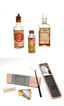 Early 20th Century hair lotions and cosmetics