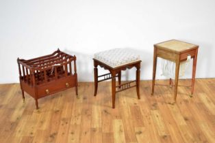 A collection of reproduction furniture