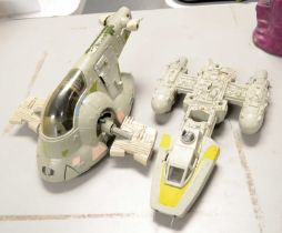 Kenner for LFL Star Wars: Slave 1 and Y-Wing