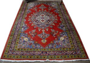 A vintage Islamic Persian rug