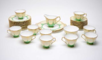 An Art Deco Aynsley tea service