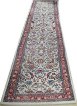 A large vintage 20th Century Persian runner rug