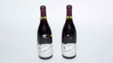 Two bottles of Arthur Barolet & Fils French red wine, 1982