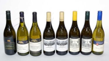 A selection of South African white wine