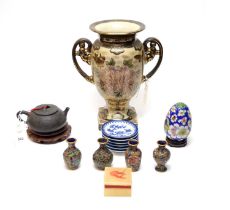 A collection of oriental wares