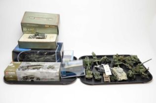 A selection of Corgi Classics and other military interest vehicles