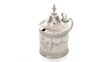 A George III Silver mustard pot